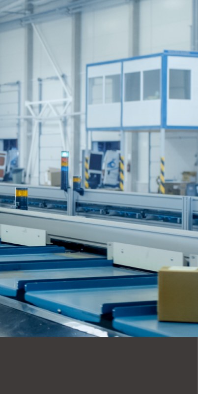 고속 교차 벨트 분류기